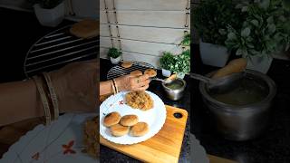 Bihar Style Litti Chokha Recipe 🤤 बाटीलिट्टी चोखा click below for full recipe shorts littichokha [upl. by Mirabel193]