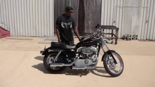 2005 Harley Davidson Sportster Custom XL 883 C blk [upl. by Eidassac]