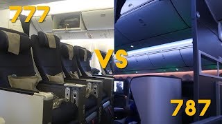 BA World Traveller Plus Premium Economy 777 VS 787 Which is Better [upl. by Annid322]