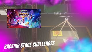 Mario  Rabbids Sparks of Hope Rayman in the Phantom Show Backing Stage Crane lights Challenges [upl. by Taffy926]