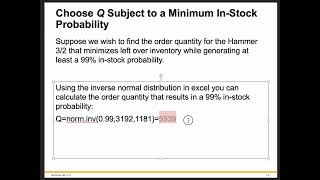 Newsvendor Model using Normal Distribution [upl. by Dranik]