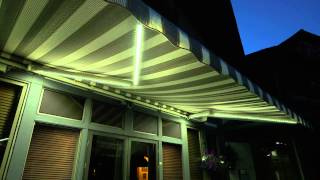 SunSetter Dimming LED Lights  Lateral Awning [upl. by Llorrac]