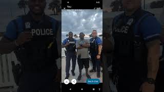 Armed black male with police and no confrontation [upl. by Ready788]