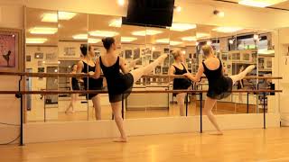 Ballettschule Steigerwald Eine klassische Ballettstunde [upl. by Maighdlin926]