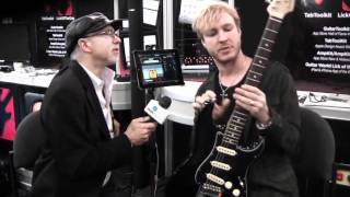 NAMM 2012 Kenny Wayne Shepherd interviewed [upl. by Dallon]