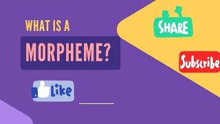 What is morphemeWhat are types of morphemeLearn English with nida [upl. by Hermina]