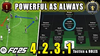 4231 THE BEST META Post Patch 4231 Wide Custom Tactics  EAFC 25 [upl. by Aicnelev]