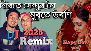 Hirote hendur loi  assamese new dj remix song 2025zubin garg [upl. by Ennovy]