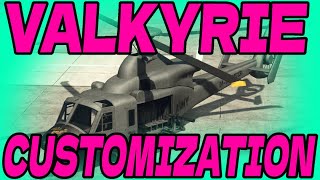 GTA 5  DLC Aircraft Customization  Valkyrie Bell UH1Y Venom [upl. by Acie175]