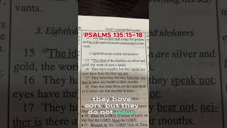 PUT YOUR TRUST IN THE LIVING GOD  PSALMS 1351518 godsword nkjv bibleverses biblestudy [upl. by Nagem]