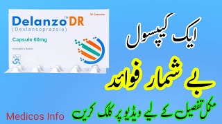 Dexlansoprazole Capsule uses in urdu  Delanzo DR capsule uses benefits side effects in urdu [upl. by Niwroc]