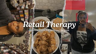 Apartment Shopping Retail therapy Fall Decor and Book Talk [upl. by Accebber]