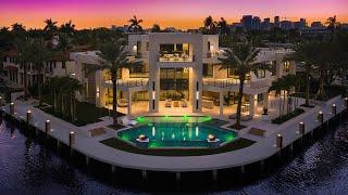 20 million dollar mansion  200 Fiesta Way Fort Lauderdale Florida [upl. by Reitman]