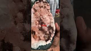 Pink Apophyllite apophyllite apophyllitecrystal mineralspecimens crystalshop shortsviral short [upl. by Leffert]