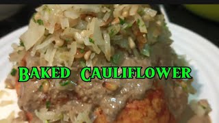 best baked Cauliflower [upl. by Akcirderf]