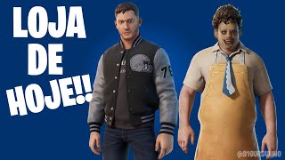 LEATHERFACE EDDIE BROCK VENOM Loja de Hoje Fortnite 2510  Loja de itens do Fortnite [upl. by Adnolohs]