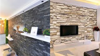 Stone Wall Cladding Home Decorate Boring Wall  Living Room Wall Decor  Natural Stone Wall Tiles [upl. by Dori]