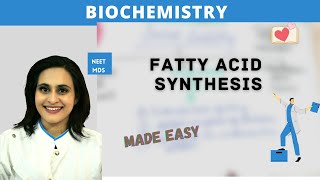 Mastering Fatty Acid Synthesis StepbyStep Biochemistry Breakdown [upl. by Durand89]