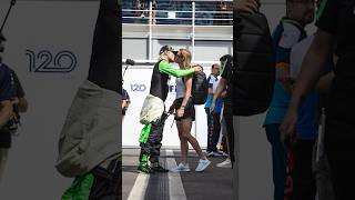 Who is Valtteri Bottas’ girlfriend Tiffany Cromwell f12024 f1 shorts formula1 [upl. by Ahseile]