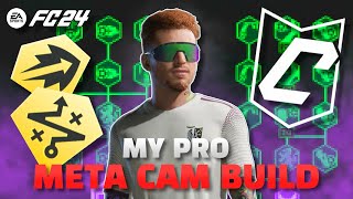 BEST LVL 100 META CAM BUILD  EA FC 24 Pro Clubs [upl. by Jerrie]