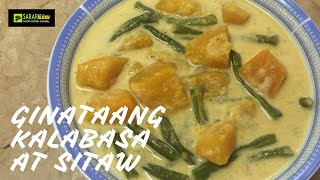 Ginataang Kalabasa at Sitaw [upl. by Kei]