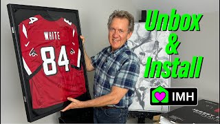 Football Jersey Frame Display Case [upl. by Etnuahc]