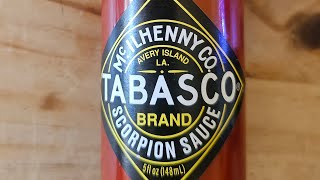 Tabasco SCORPION CHILLIS SAUCE 🌶 🔥 👌 [upl. by Namref16]