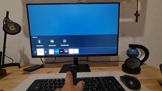 How to remote access your PC on samsung smart monitor [upl. by Ecaj]