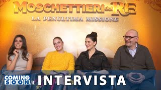 Moschettieri del Re Matilde Gioli Giulia Bevilacqua e Valeria Solarino  Intervista Esclusiva [upl. by Yortal]