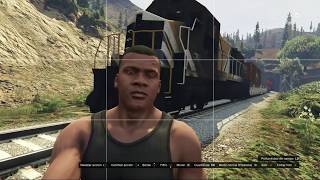 ¿Cómo Detener el Tren en GTA 5 Grand Theft Auto V [upl. by Kcarb]