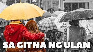 Sa Gitna Ng Ulan  New Acoustic OPM Song Full Lyric Video [upl. by Sayre]