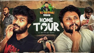 Home Tour  A Bachelor Party Full Movie  4K with English SubTitle  Vj Siddhu Vlogs [upl. by Nahtahoj349]