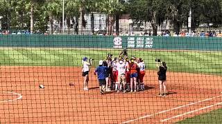 Florida Gators softball defeats Baylor in Super Regional to return to Women’s College World Series [upl. by Etnohc262]