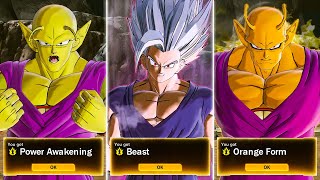 NEW DLC 16 CHARACTERS UNLOCKED All Transformations Skills amp Movesets DLC Gameplay  Xenoverse 2 [upl. by Guinna]