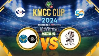 ATLAS UTC NEW WINGS CALICUT VS AZTECS TRIVANDRUM  DAY 03 MATCH 04  KMCC CUP 2024 [upl. by Heindrick874]