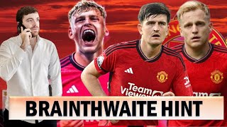 Jarrad Branthwaite Transfer Plan To Manchester United Revealed  Donny van de Beek Injured [upl. by Linet506]