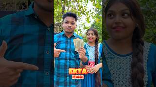 Ekta Momo Khata Parla Rimi Ka 20 Taka Dabo 🤑Challange Vlog😤 shorts minivlog [upl. by Scherman939]