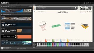 Native Instruments Session Percussionist Kontakt 7 [upl. by Keviv]