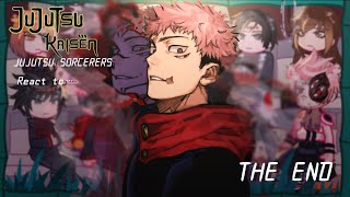 —Past jujutsu sorcerers react to the futurethe ending  JJKJUJUTSU KAISEN  ——Made by Yukra [upl. by Oirottiv]