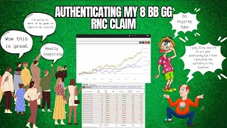 Authenticating My 8 BB GG RNC 200 NL CLAIM [upl. by Mohandas479]