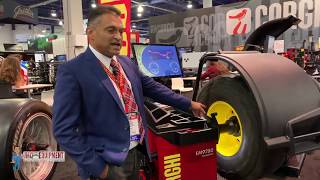 The Corghi EM9280 Wheel Balancer at the  SEMA Show [upl. by Tillie]