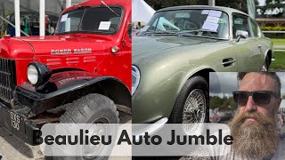 Beaulieu Auto jumble 2023 Classic car show UK [upl. by Katzen]