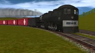 Trainz 2006  SP Cab Forward [upl. by Arvy]