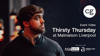 Thirsty Thursday at Malmaison Liverpool  CG Events [upl. by Htesil86]