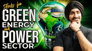 Green Energy amp Power Sector in India ⚡♻ [upl. by Nahsor]