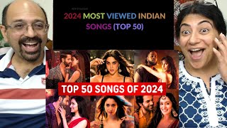 2024s Most Viewed Indian Songs on YouTube Top 50  Top Indian Songs Of The Year 2024 [upl. by Aven]