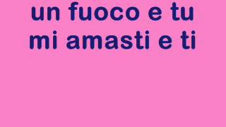 Alessandra Amoroso quot Fuoco Dartificio quot Con Testo [upl. by Intosh]