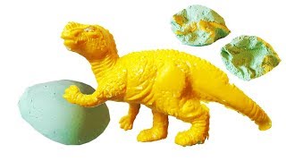 Dinosaurier Eier basteln  Dino Eier selber machen Dinosaur Eggs [upl. by Maya]