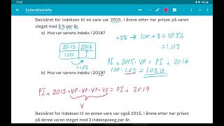 2P  1a  Varens prisindeks  Forberedelseshefte  Økonomi [upl. by Clayberg]