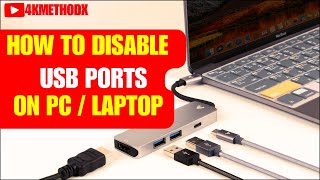 How to Enable or Disable USB Ports in Windows PCLaptop [upl. by Ademla]